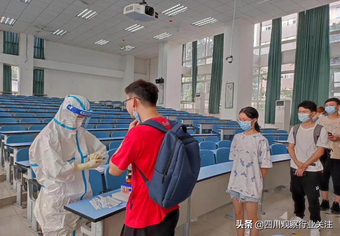 迎接开学 WilliamHill中文官方网站对返校师生进行核酸检测